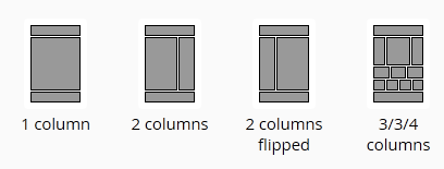 Backdrop's core layouts